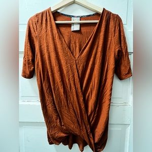 Anthropologie Wrap Top